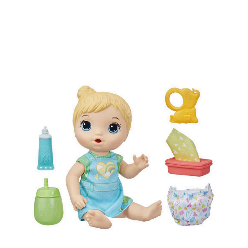 Baby Alive Change ‘n Play Baby Doll, Blonde Hair - BYAF4150 - Image 3