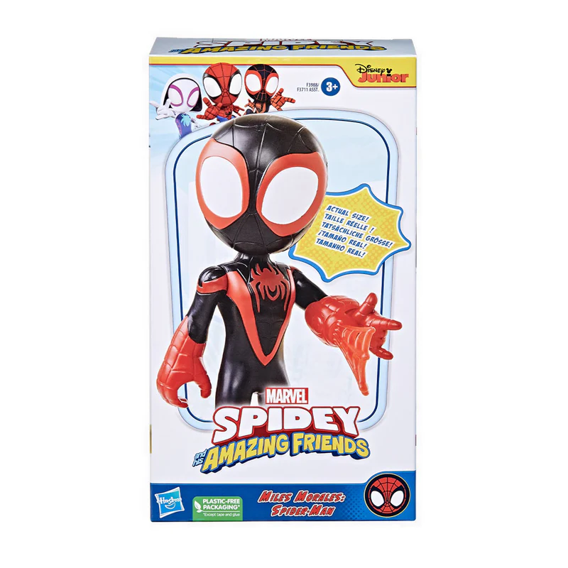 Marvel Spidey and His Amazing Friends Supersized Miles Morales: Spider-Man Action Figure - AVSF3988 - Image 4