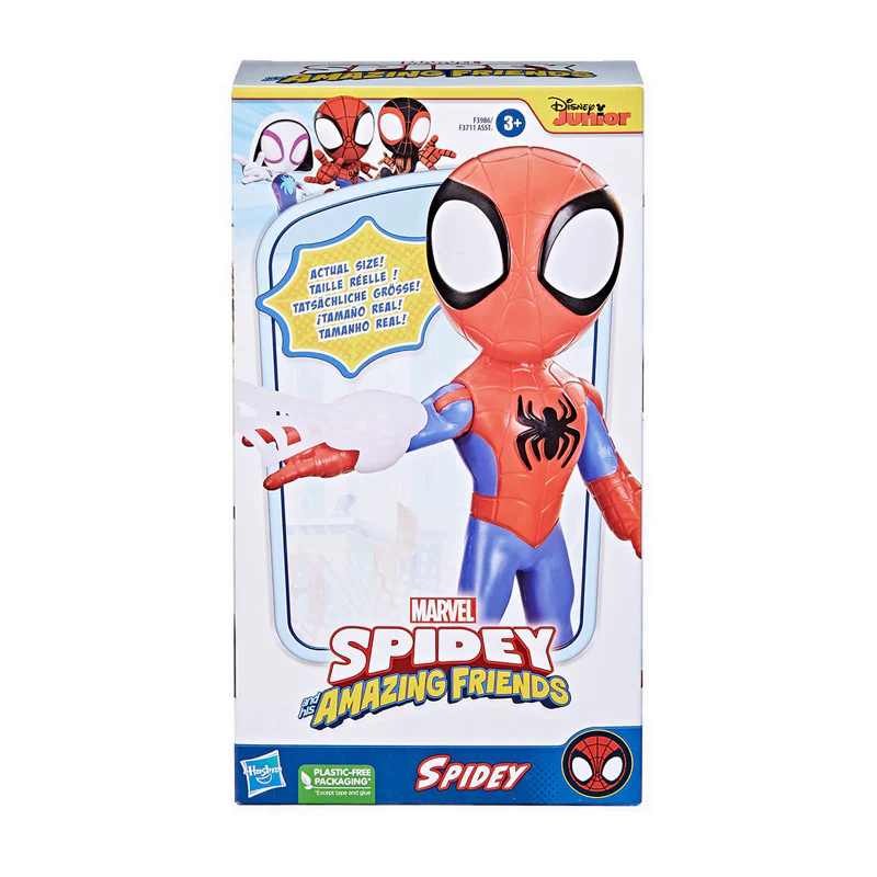 Marvel Spidey and His Amazing Friends Supersized Spidey Action Figure - AVSF3986 - Image 3