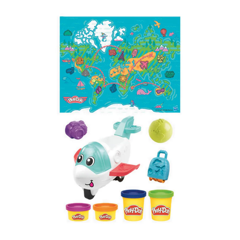 Play-Doh Airplane Explorer Starter Set  - PDOF8804 - Image 3