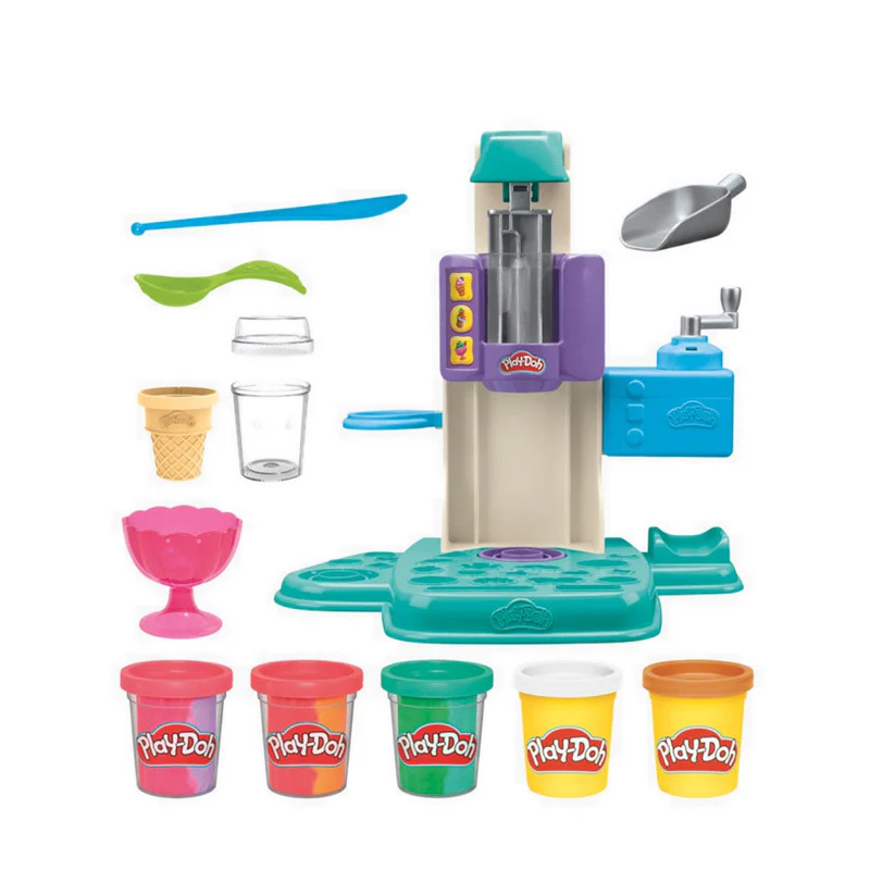 Play-Doh Rainbow Swirl Ice Cream Playset - PDOG0028 - Image 3