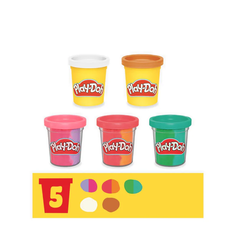Play-Doh Rainbow Swirl Ice Cream Playset - PDOG0028 - Image 4