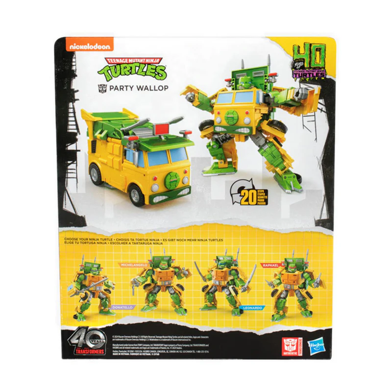 TRA Collab TMNT x Transformers Party Wallop - TFOF9656 - Image 5